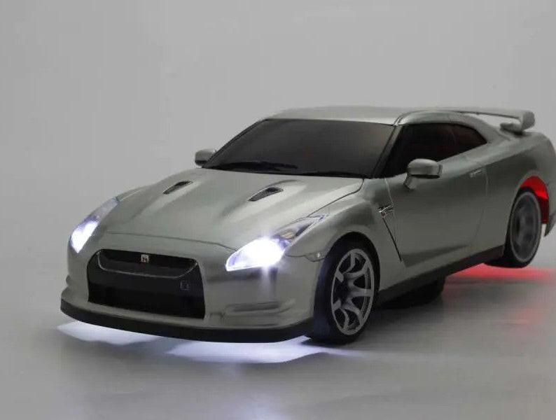 Kyosho 66608A Silver First Mini-Z RWD ReadySet w/Nissan GT-R R35SL Body