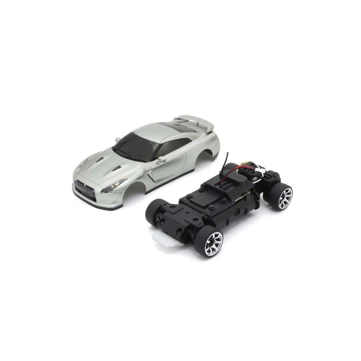 Kyosho 66608A Silver First Mini-Z RWD ReadySet w/Nissan GT-R R35SL Body