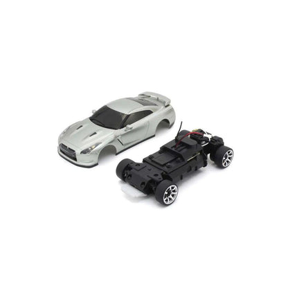 Kyosho 66608A Silver First Mini-Z RWD ReadySet w/Nissan GT-R R35SL Body