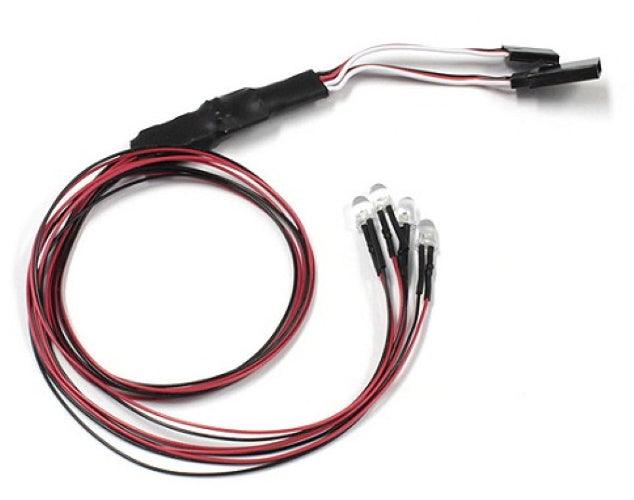 Kyosho 97054-4B Led Light Unit (5mm /4 Bulbs/L=40)