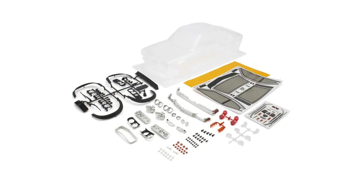 Kyosho FAB613 1972 Mazda Savanna GT Tuned Version Non-Decoration Clear Body Set