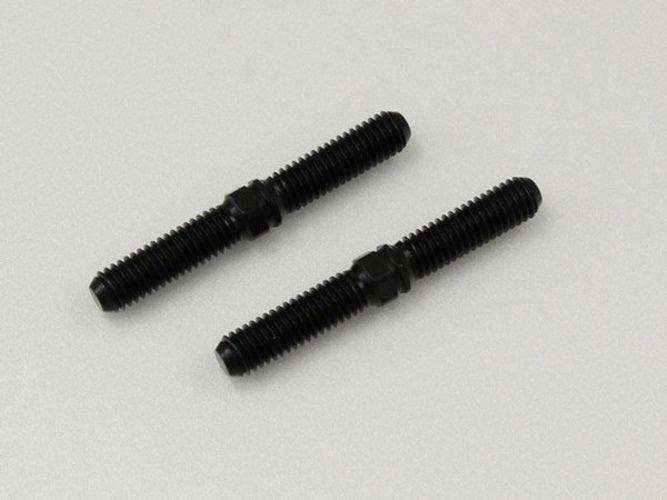 Kyosho IF287 Hard Upper Adjust Rod Steel Rear 2pcs