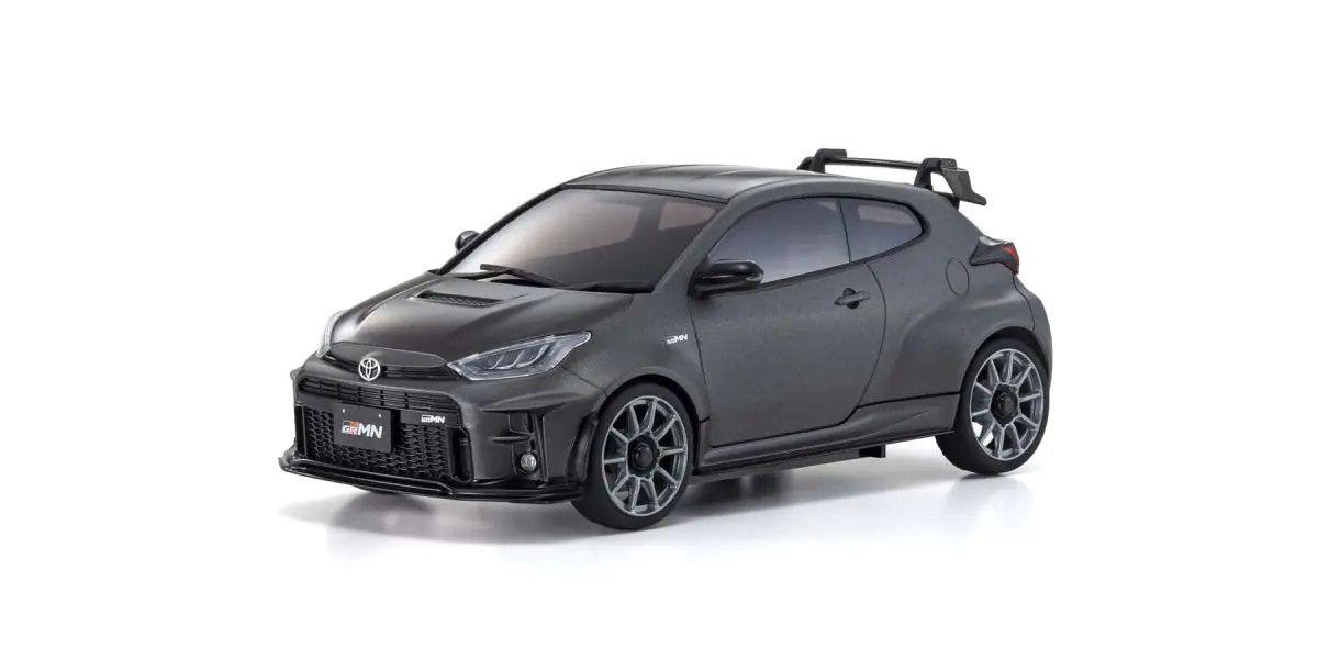 Kyosho MZP470GM Toyota GRMN Yaris Circuit Package Auto Scale Body (Gun Metallic)
