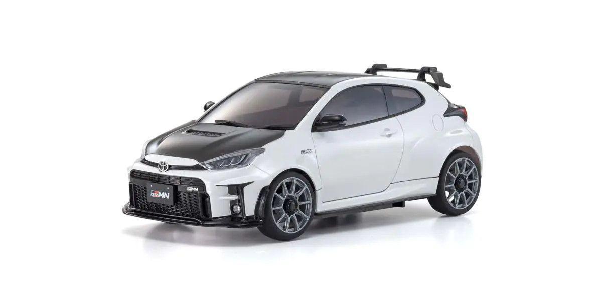 Kyosho MZP470PW Toyota GRMN Yaris Circuit Package Auto Scale Body (White Pearl)