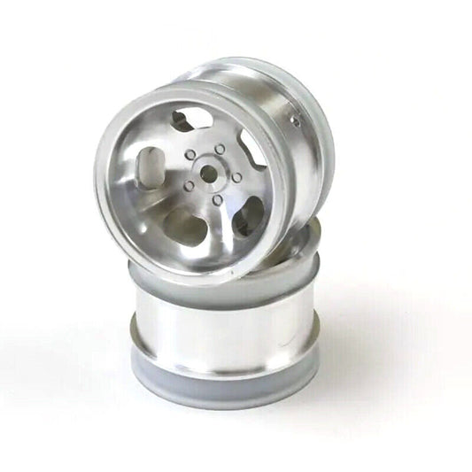 Kyosho SCH004SCB BEETLE 2014 Rear Rim 2 pcs Satin Chrome