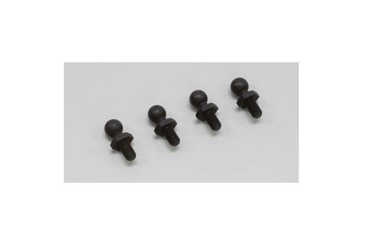 Kyosho UM129 4.8mm Short Ball Stud (4)