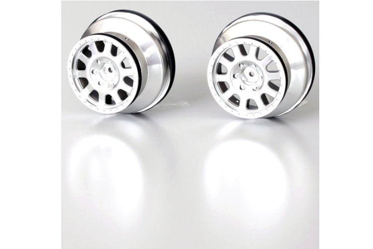 Kyosho UMH601S Ultima SC Silver Wheel Set (2)