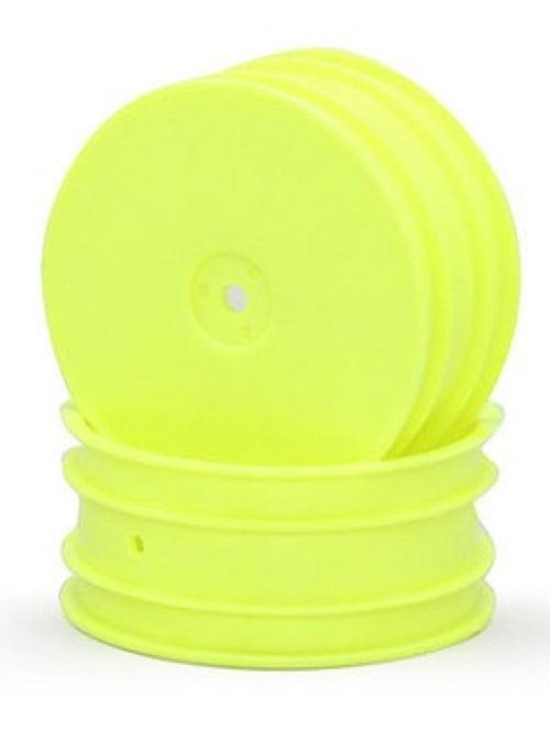 Kyosho W5201YB Front Wheel (4WD /2.2-inch /Yellow /2pieces)
