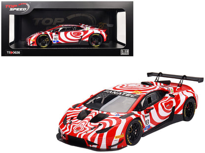 Lamborghini Huracan GT3 EVO2 #93 Tony D'Alberto - Adrian Deitz - Grant Denyer - David Wall "Wall Racing" "Bathurst 12 Hour" (2024) 1/18 Model Car by Top Speed  free shipping USA