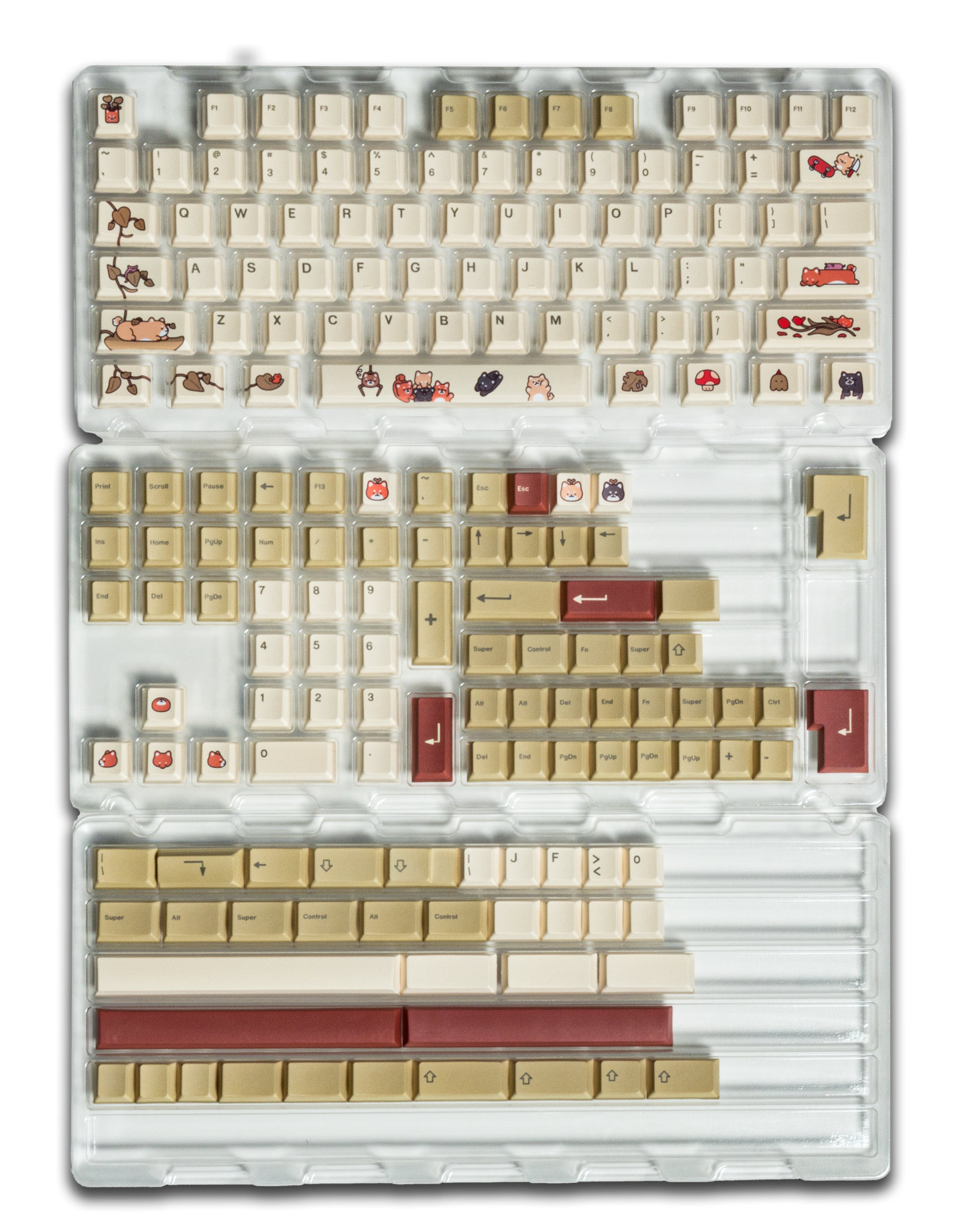 Pikarar x Hipyo Tech PBT Keycaps
