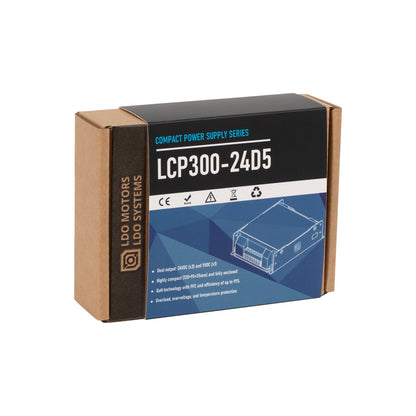 LDO LCP300-24D5 300W 24V and 5V Compact Power Supply (PSU)