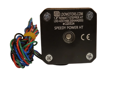 LDO Motors 42STH48-2504AH (S55) Super Power High Temp NEMA 17 Stepper Motor - High Performance High Temperature 55mm Shaft