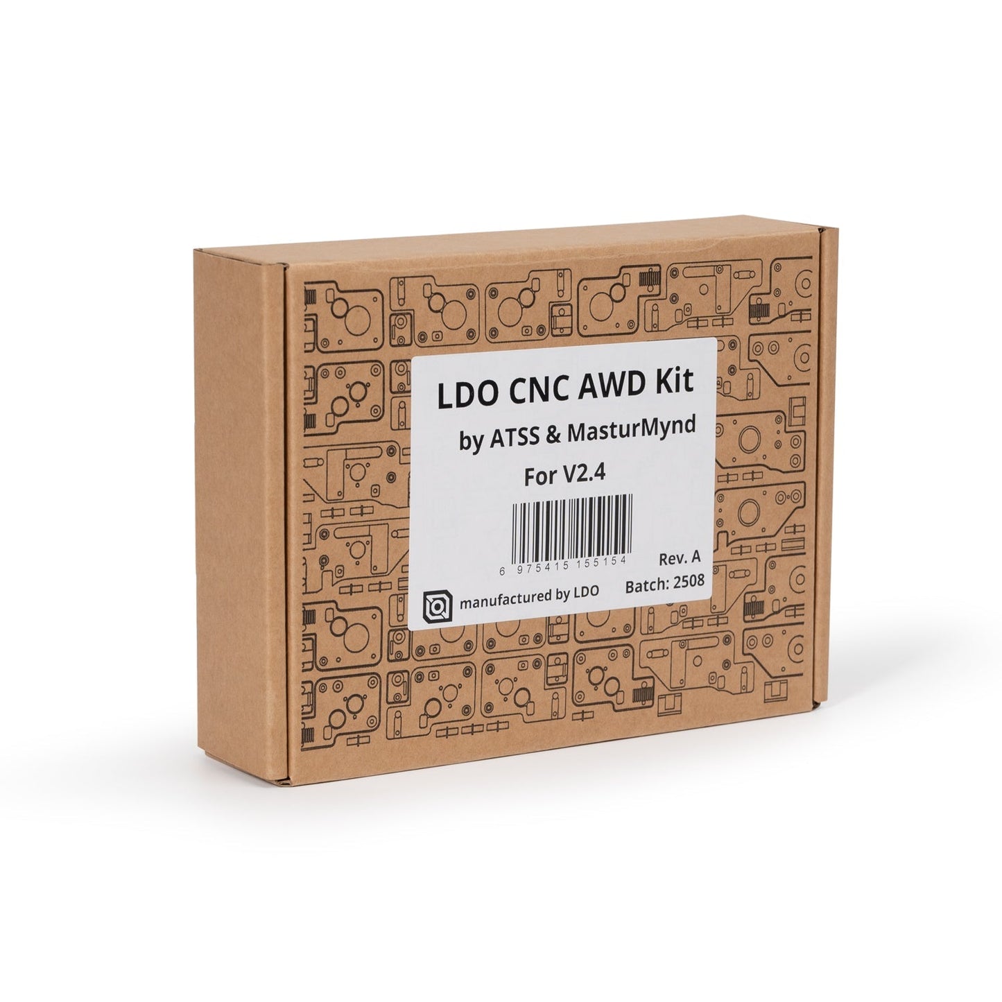 LDO Voron CNC AWD Kit (V2.4 or Trident)