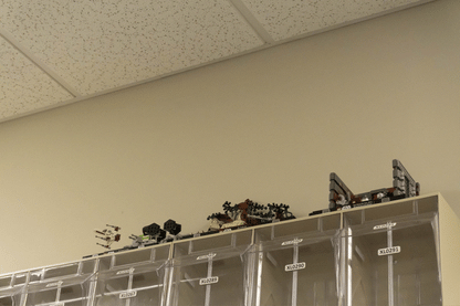 Angled Shelf Display Stand For Your LEGO® Cars & Builds