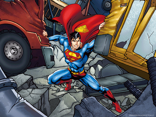 Lenticular 3D Puzzle: DC - Superman Strength