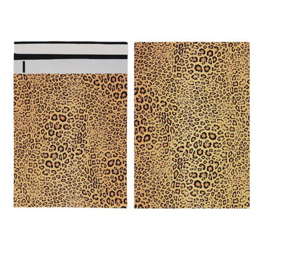 Leopard Poly Mailers Size 6x9 Shipping Bags Cheetah