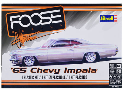 Level 5 Model Kit 1965 Chevrolet Impala "Foose Designed" 1/25 Scale Model by Revell  free shipping USA