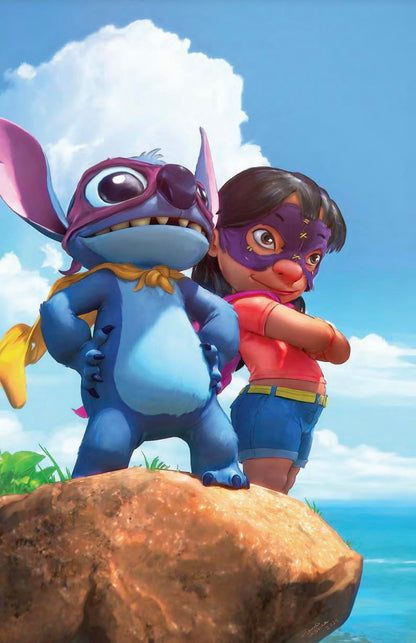 DISNEY'S LILO & STITCH #3 (TIAGO DA SILVA EXCLUSIVE TRADE/VIRGIN VARIANT SET)