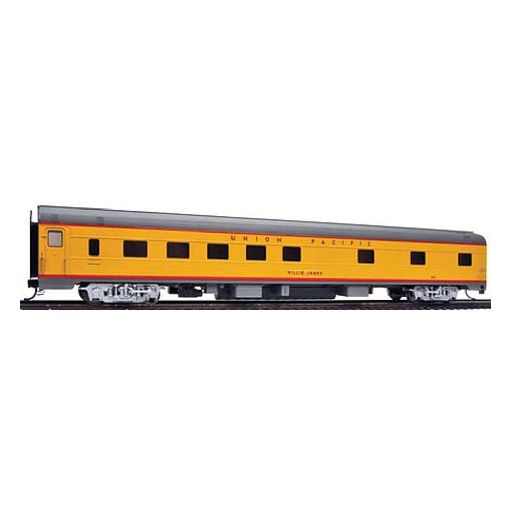 Walthers Proto 920-13103 HO Scale 85' Budd 10-6 Sleeper Union Pacific(R) Heritage Fleet - Ready to Run - Standar -- Union Pacific UPP #202 "Willie James" (Armour Yellow, gray, red)