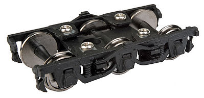 Walthers Proto 920-2202 HO Scale Heavyweight 6-Wheel Metal Passenger Trucks w/RP-25 Metal Wheels -- Type 242A - 1 Pair
