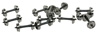 Walthers Proto 2301 HO 33" Wheelsets Plastic Axles pkg(12)