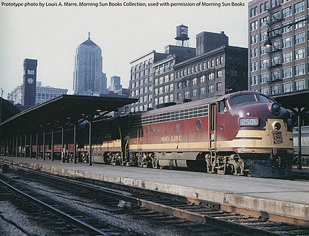 Walthers Proto 42522 HO Scale EMD FP7 LokSound 5 Sound and DCC -- Soo Line 502A (Maroon, Dulux Gold, black)