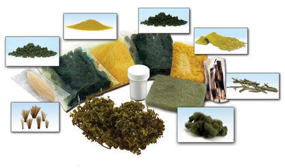 Woodland Scenics LK956 N/HO Scenery Details Learning Kit Train Scenery