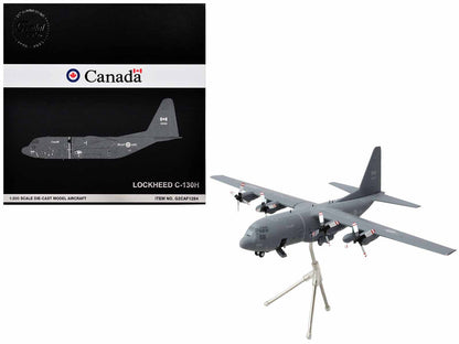 Lockheed C-130H Hercules Transport Aircraft "Royal Canadian Air Force" (130333) Gray "Gemini 200" Series 1/200 Diecast Model Airplane by GeminiJets  free shipping USA