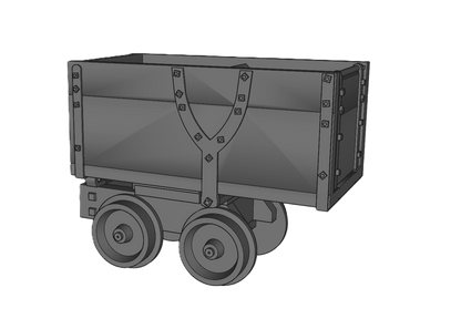 Silverton Wooden Mine Car