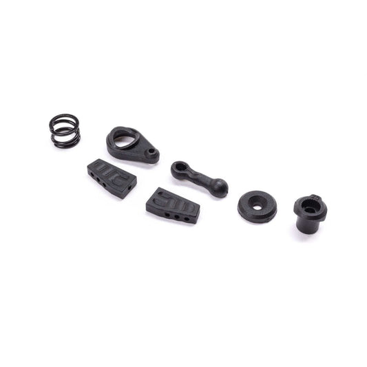 Losi LOS211035 Servo Saver Mount & Steering Link 1970 Mini Drag