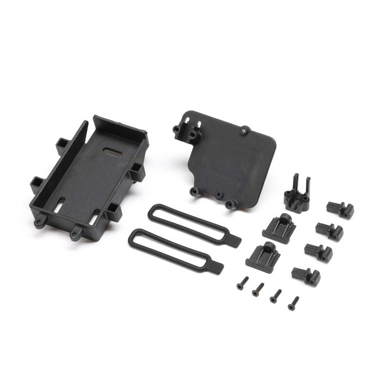 Losi LOS211042 Battery and Radio Tray Set: Mini LMT