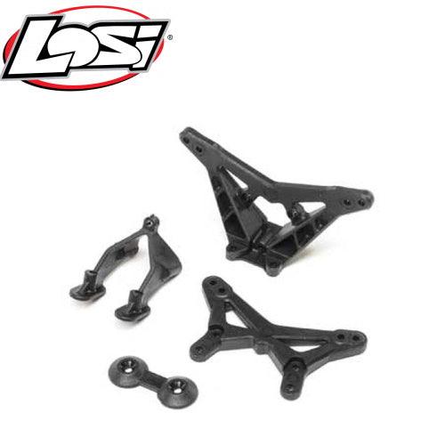 Losi LOS214012 Front / Rear Shock Tower Wing Stay Mini-B