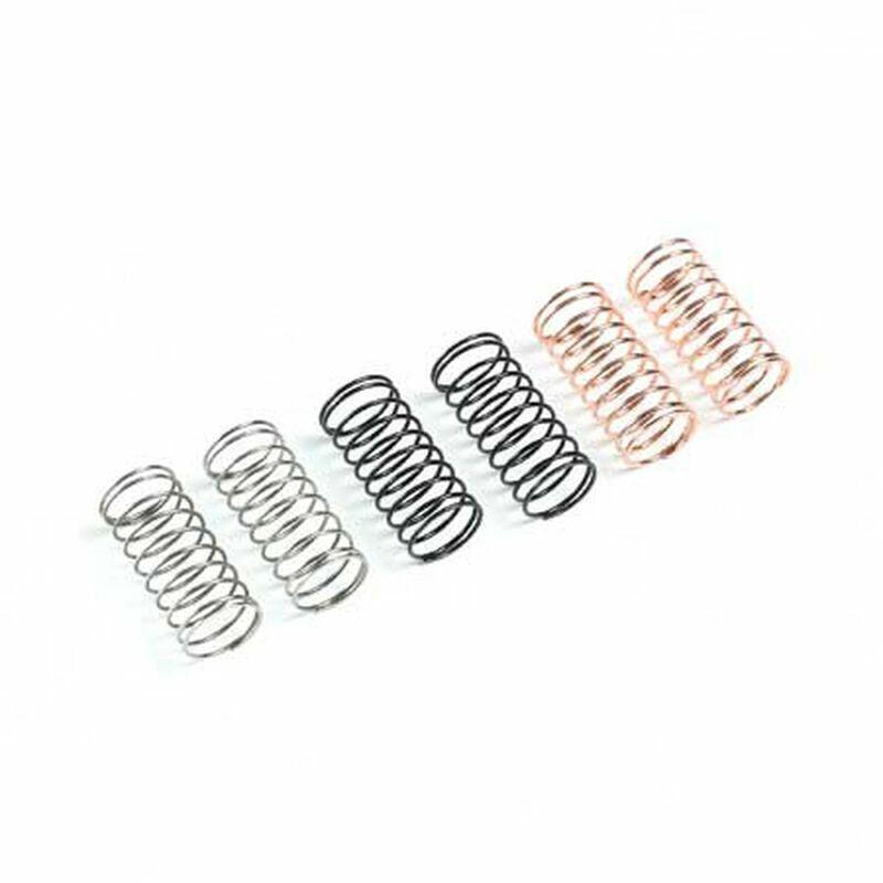 Losi LOS214018 Front Shock Springs (3 pair) : Mini-B