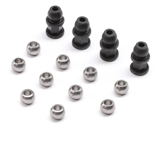 Losi LOS214023 Pivot Balls & Shock Mount Mini JRX2