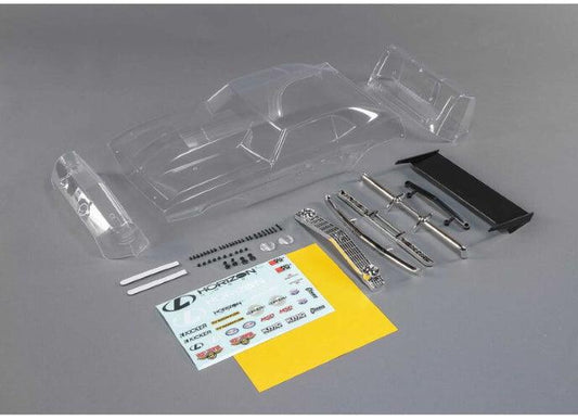 Team Losi Racing LOS230086 69 Camaro Body Set Clear 22S Drag