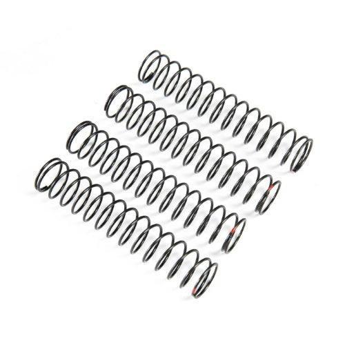Losi LOS243018 Shock Spring Soft Red 2.2 rate (4) LMT