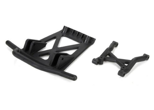 Losi LOS251040 Rear Bumper Brace / Bumper Skid Plate Set MTXL