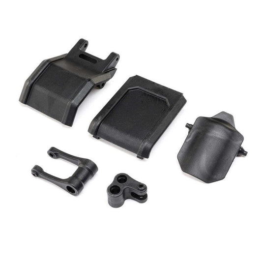 Losi LOS264001 Pull Rod, Knuckle & Skid Plates: Promoto-MX