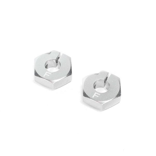 Losi LOS332005 Clamping Front Wheel Hexes Aluminum 22S