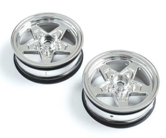 Team Losi LOS43045 Front Wheel Chrome (2) 22S Drag