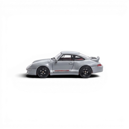 Flame Model Porsche 911 Gunther Werks 400R Cement Gray 1:64
