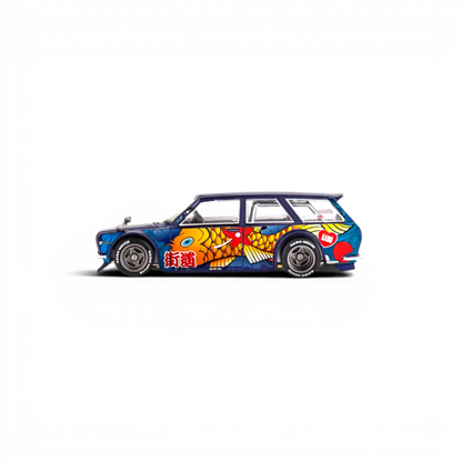 (Pre-Order) Mini GT x Kaido House Datsun 510 Wagon Koi V1 1:64