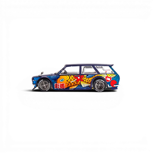 (Pre-Order) Mini GT x Kaido House Datsun 510 Wagon Koi V1 1:64