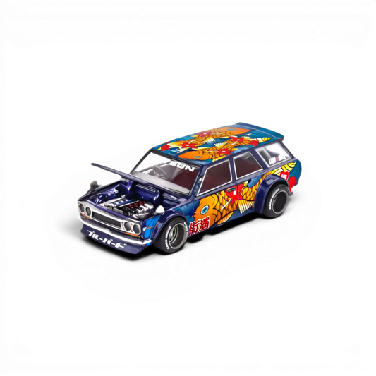 (Pre-Order) Mini GT x Kaido House Datsun 510 Wagon Koi V1 1:64