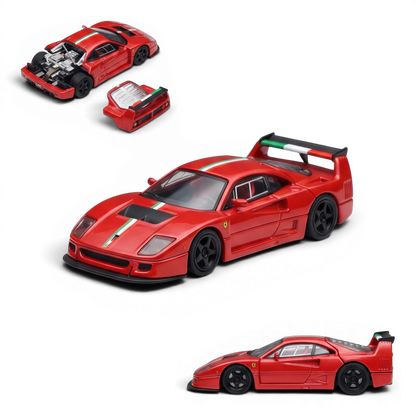 Stance Hunters Ferrari F40 LM Italian Stripe Red 1:64