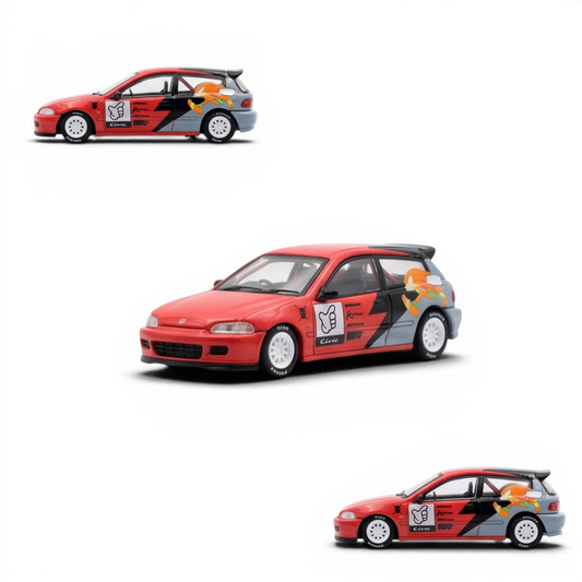Street Weapon Honda Civic EG6 Sonic livery 1:64