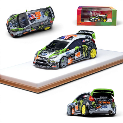 MiniCraftsman Ken Block Ford Fiesta Gymkhana Livery 1:64