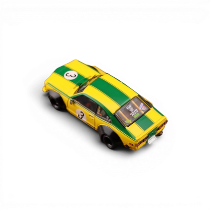 INNO64 Mazda RX-3 Savanna LBWK Yellow Green #3 1:64