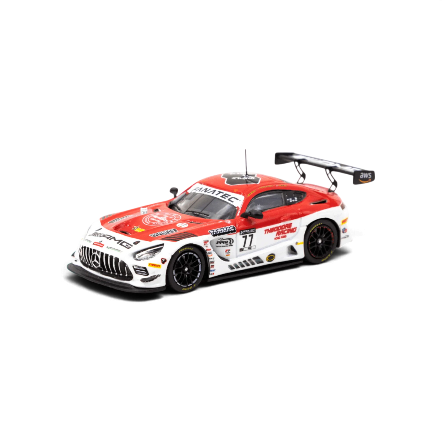 Tarmac Works Mercedes AMG GT3 Indianapolis 8h 2022 Winner 1:64