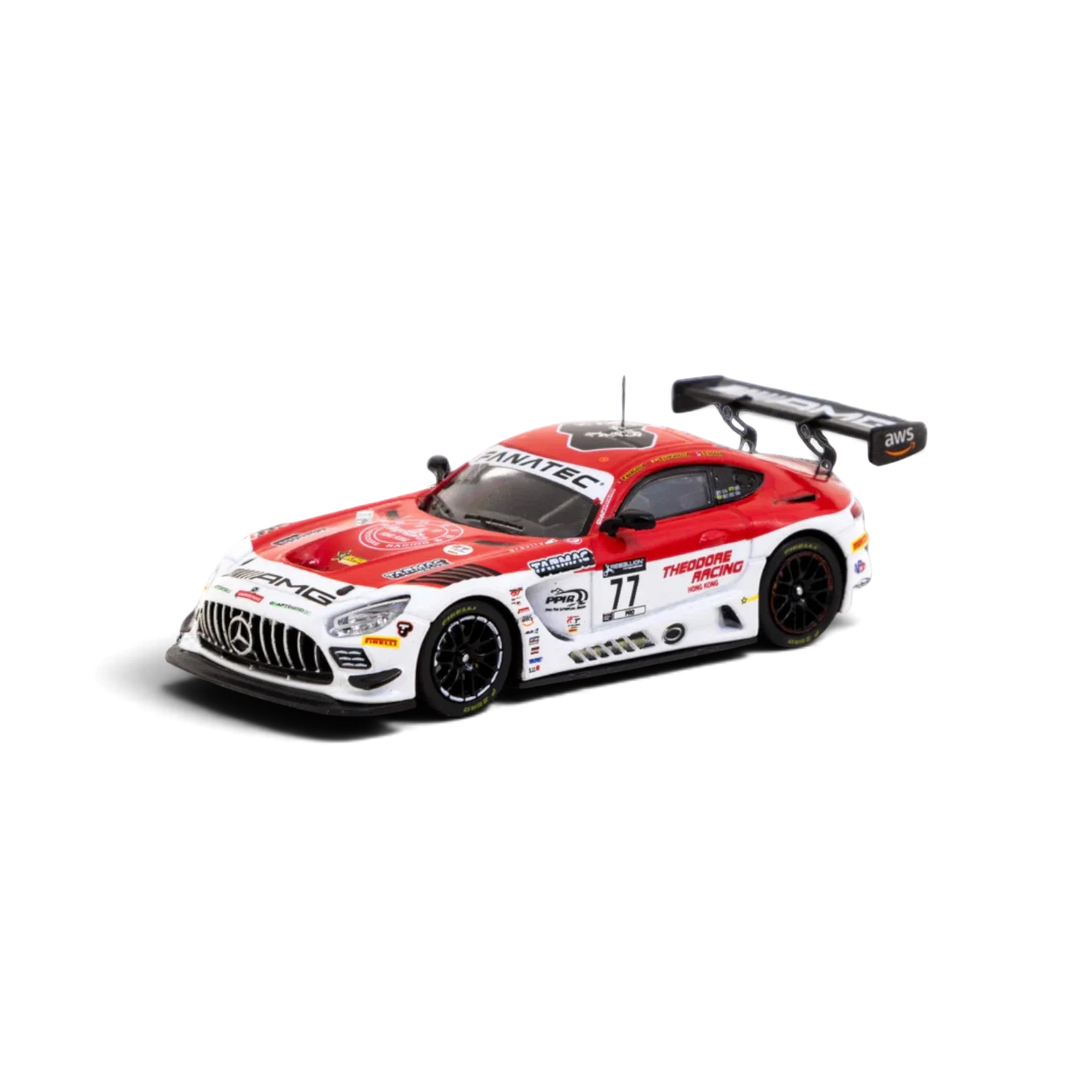 Tarmac Works Mercedes AMG GT3 Indianapolis 8h 2022 Winner 1:64